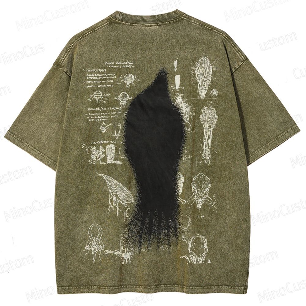 Arrival Movie Graphic Washed T - Shirt