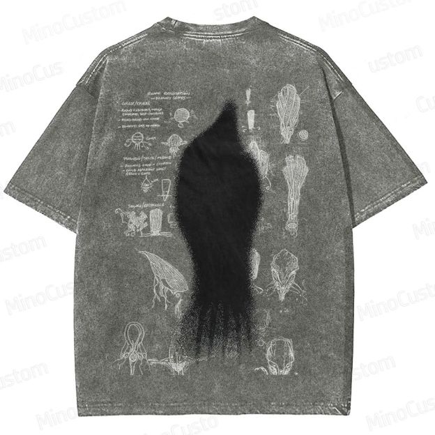 Arrival Movie Graphic Washed T - Shirt