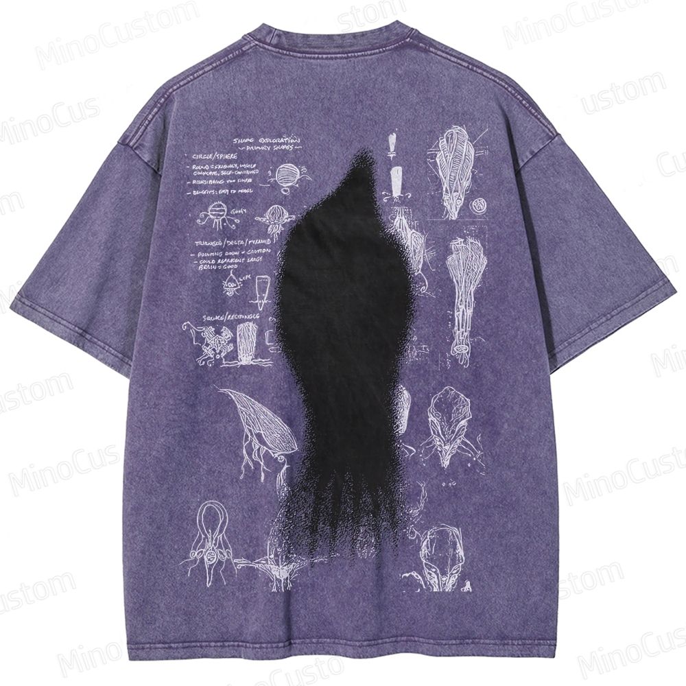 Arrival Movie Graphic Washed T - Shirt