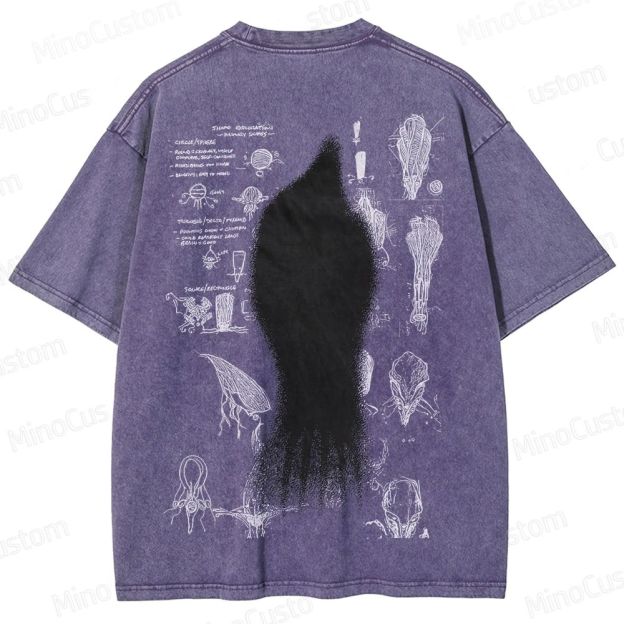 Arrival Movie Graphic Washed T - Shirt