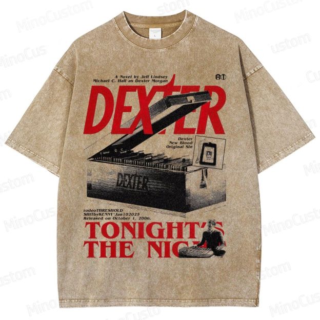Dexter Graphic Washed T - Shirt