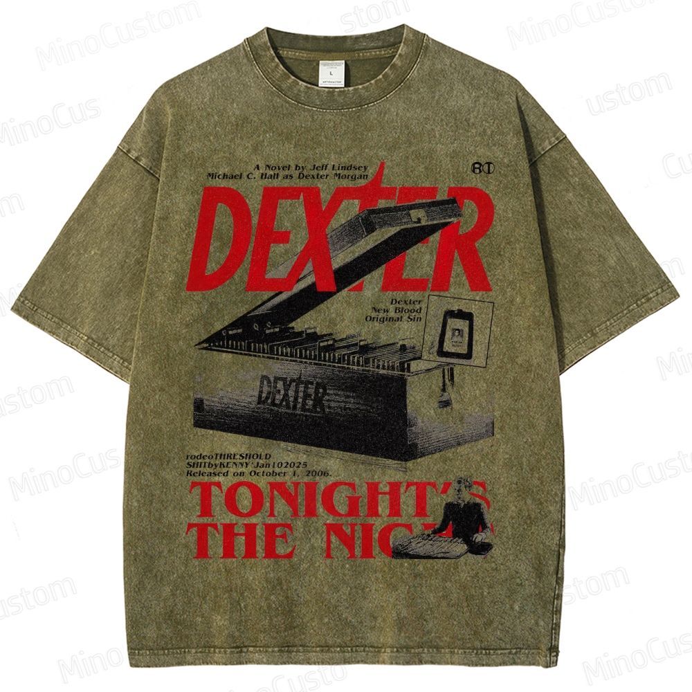 Dexter Graphic Washed T - Shirt
