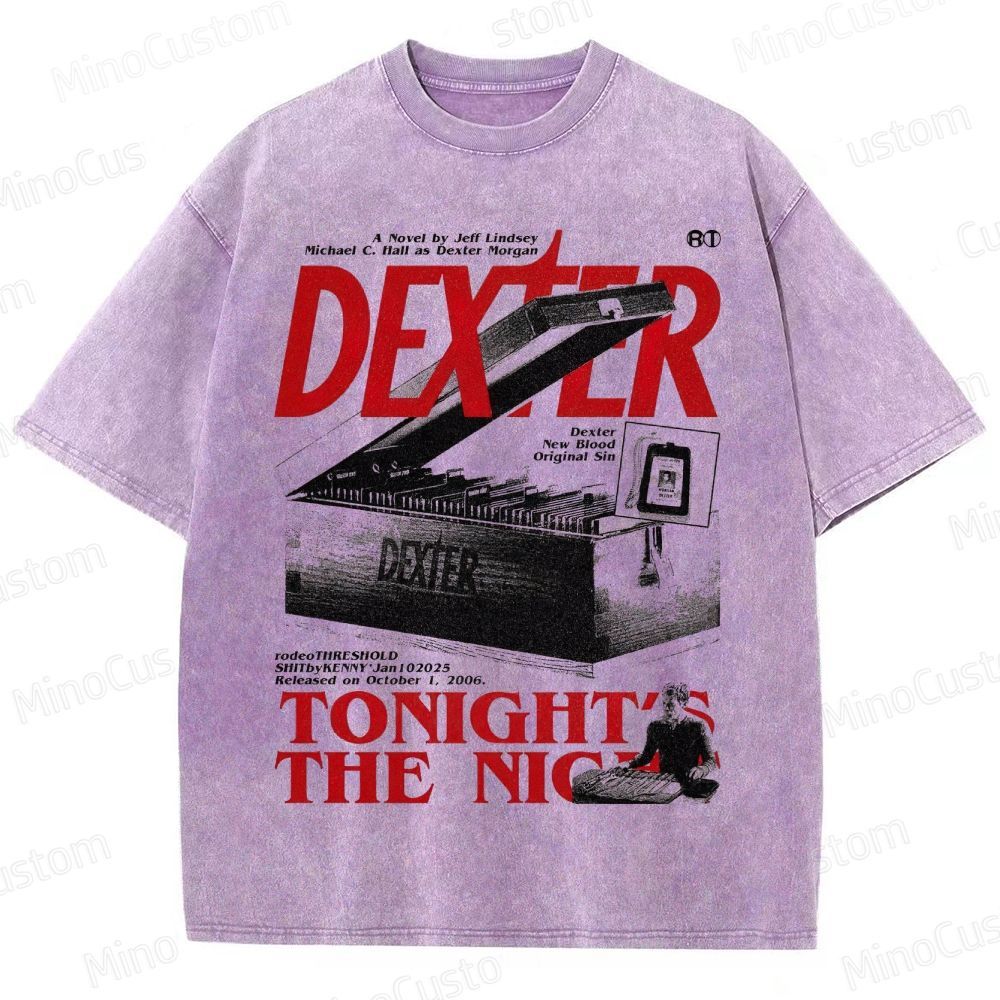 Dexter Graphic Washed T - Shirt
