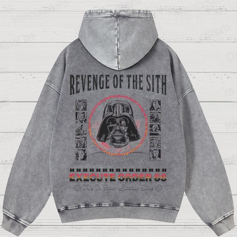 Star Wars: Revenge of the Sith Graphic Washed Hoodie
