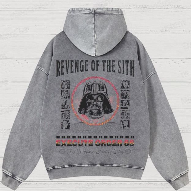 Star Wars: Revenge of the Sith Graphic Washed Hoodie