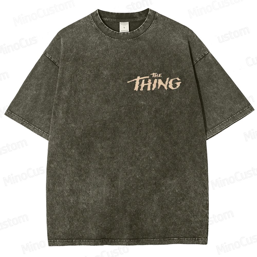 The Thing Movie Graphic Washed T - Shirt