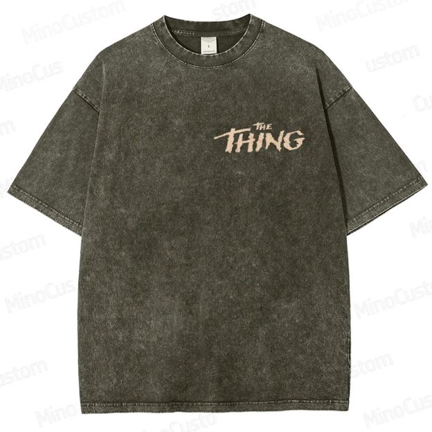 The Thing Movie Graphic Washed T - Shirt