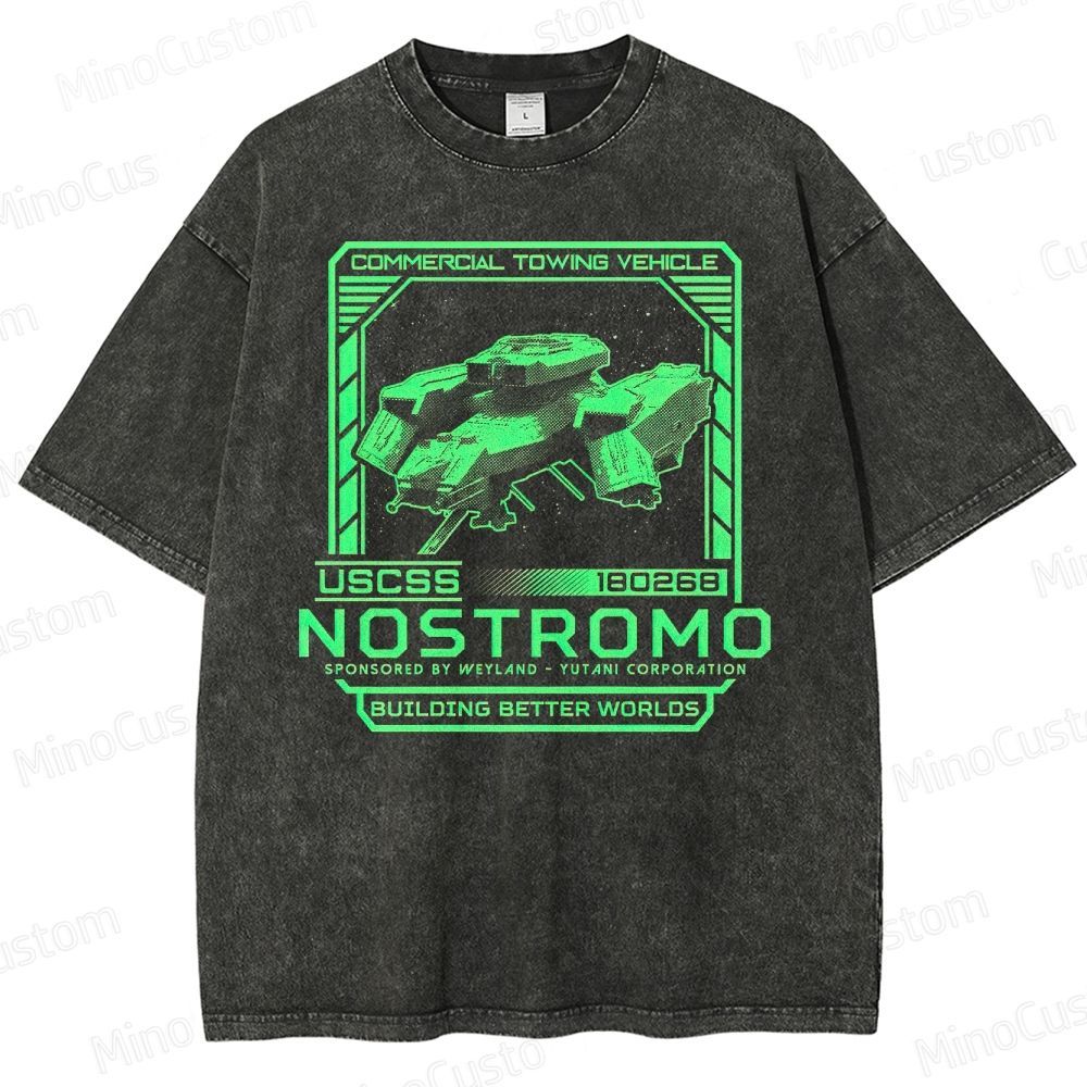 USCSS Nostromo Washed T-Shirt