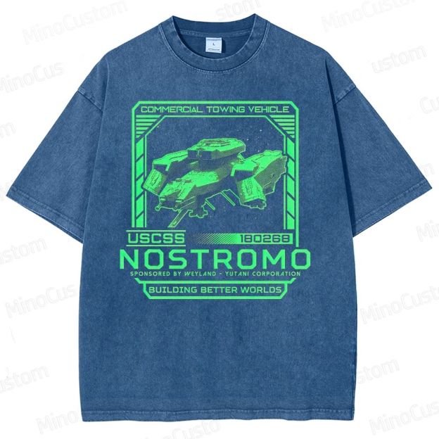 USCSS Nostromo Washed T-Shirt