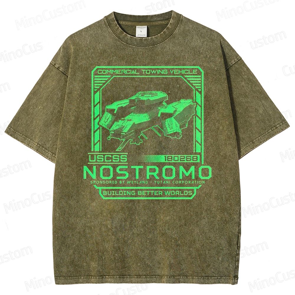 USCSS Nostromo Washed T-Shirt
