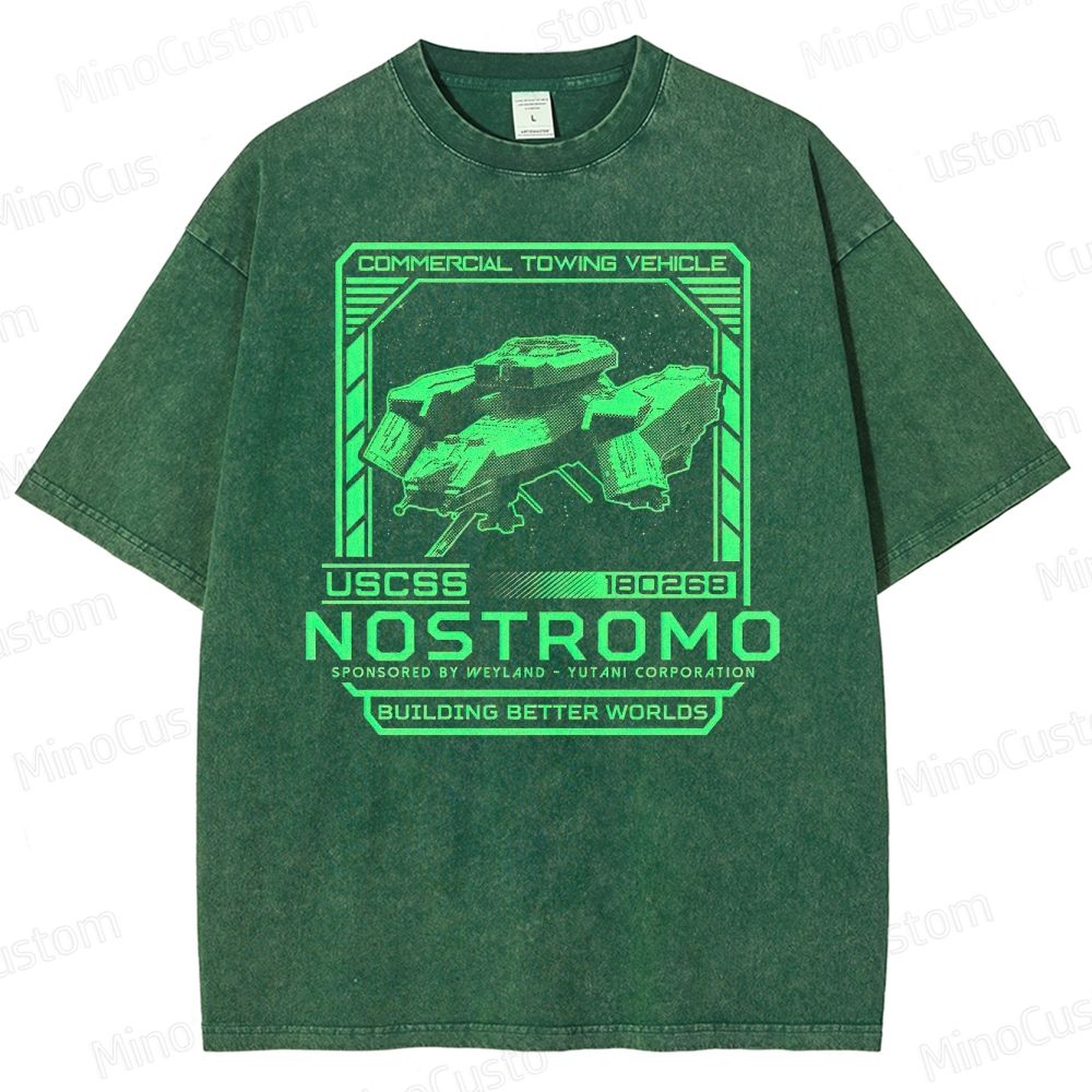 USCSS Nostromo Washed T-Shirt