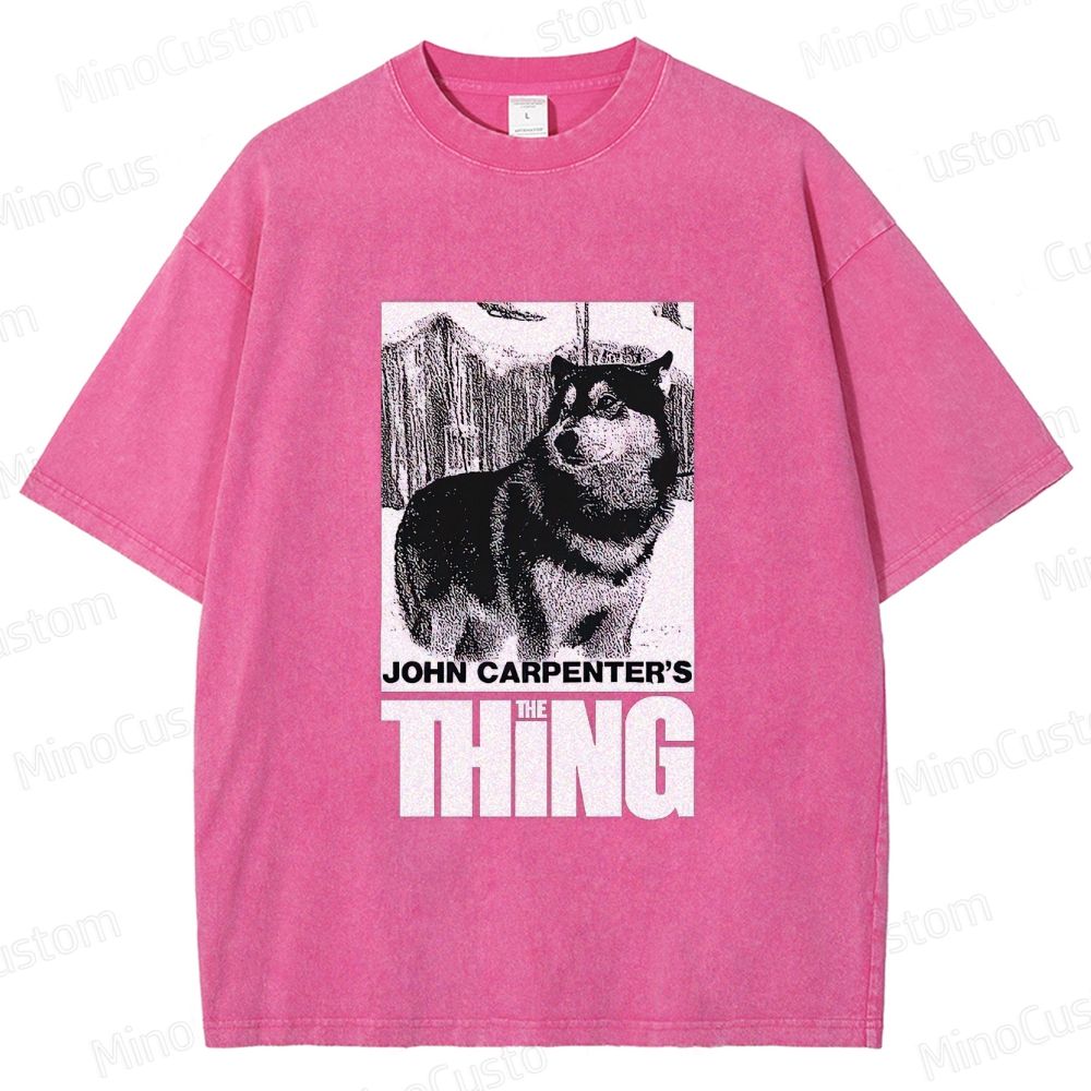 John Carpenter's The Thing Movie Graphic Washed T - Shirt
