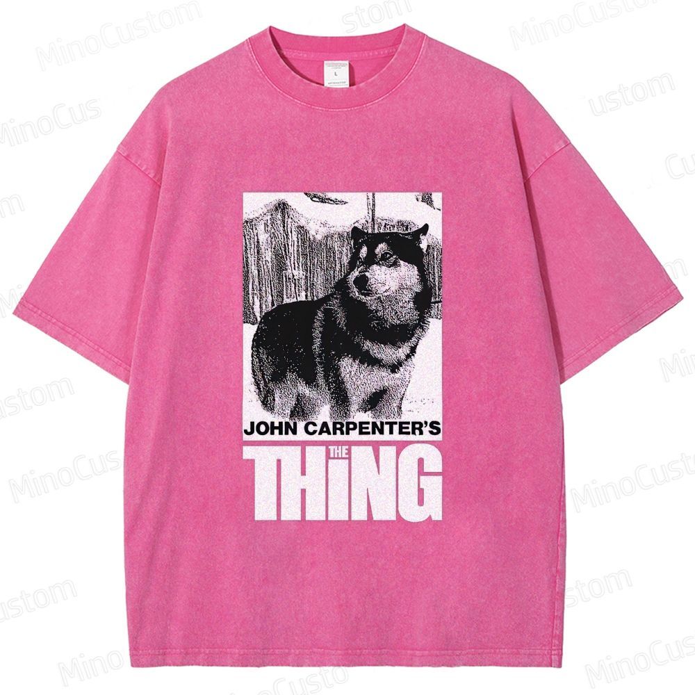 John Carpenter's The Thing Movie Graphic Washed T - Shirt