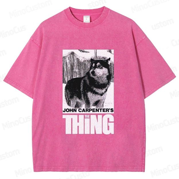 John Carpenter's The Thing Movie Graphic Washed T - Shirt