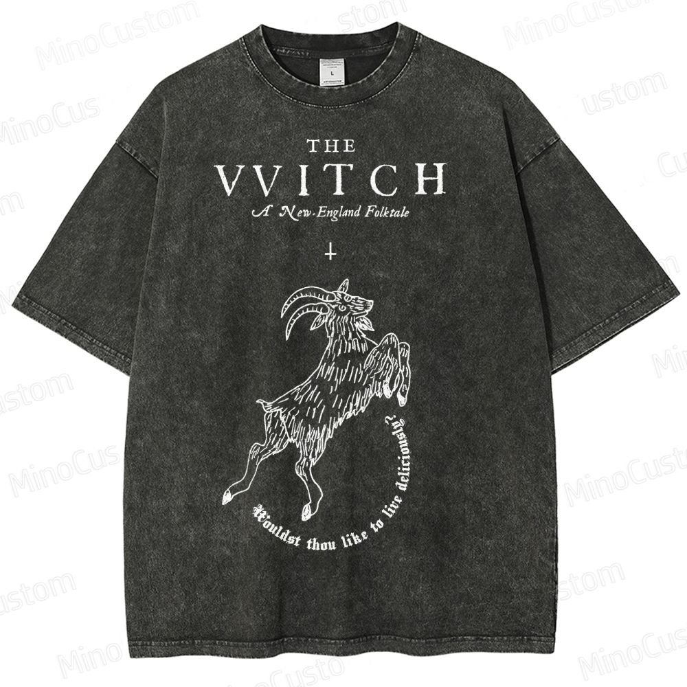 Wouldst Thou Like To Live Deliciously? Washed T-Shirt
