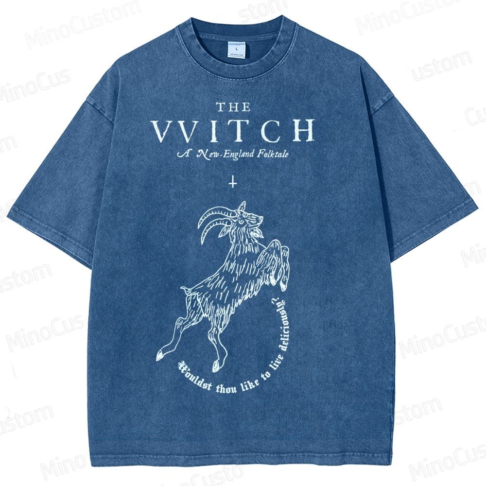 Wouldst Thou Like To Live Deliciously? Washed T-Shirt