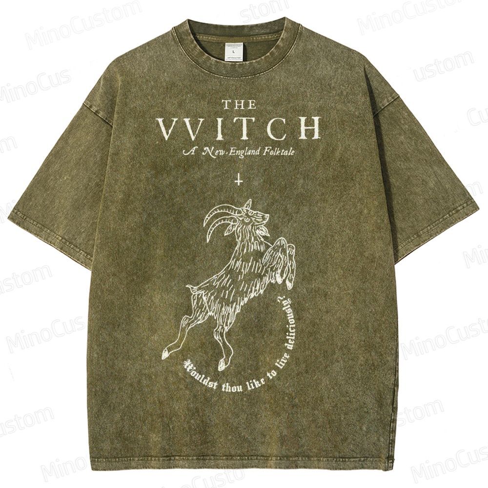 Wouldst Thou Like To Live Deliciously? Washed T-Shirt