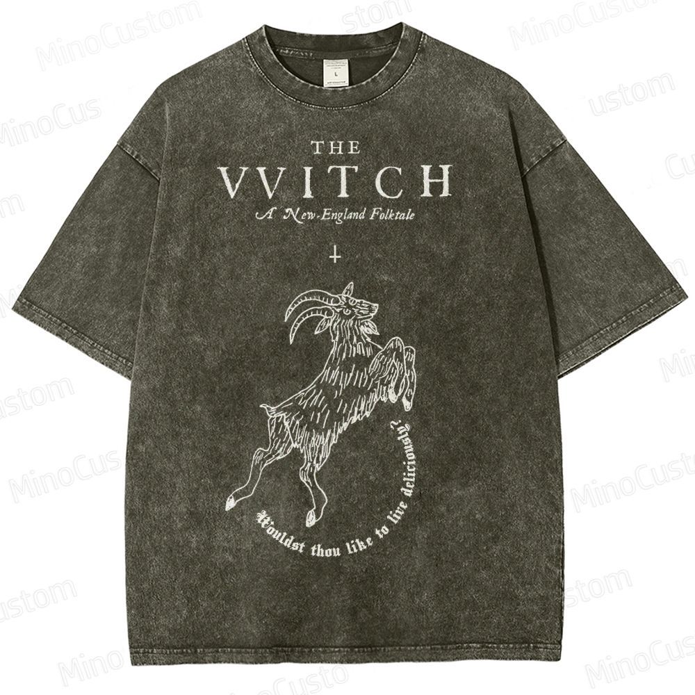 Wouldst Thou Like To Live Deliciously? Washed T-Shirt