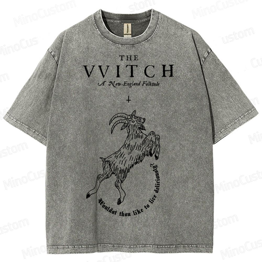 Wouldst Thou Like To Live Deliciously? Washed T-Shirt