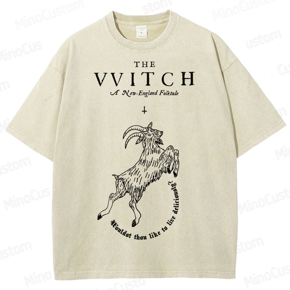 Wouldst Thou Like To Live Deliciously? Washed T-Shirt