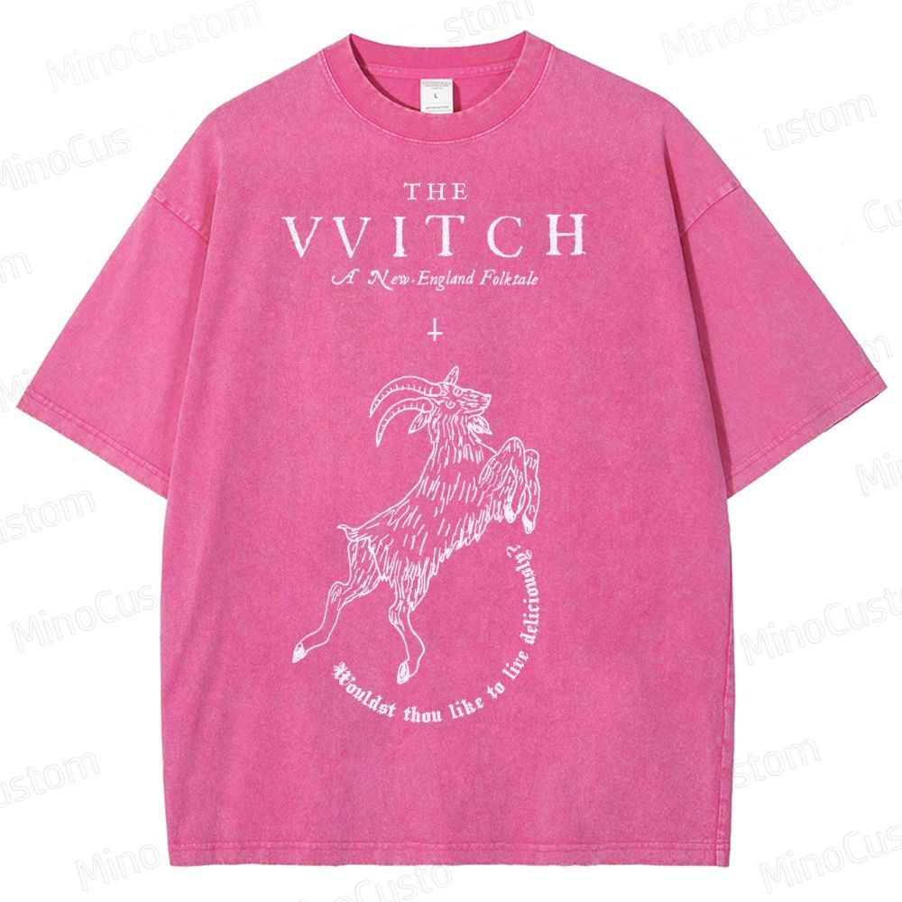 Wouldst Thou Like To Live Deliciously? Washed T-Shirt