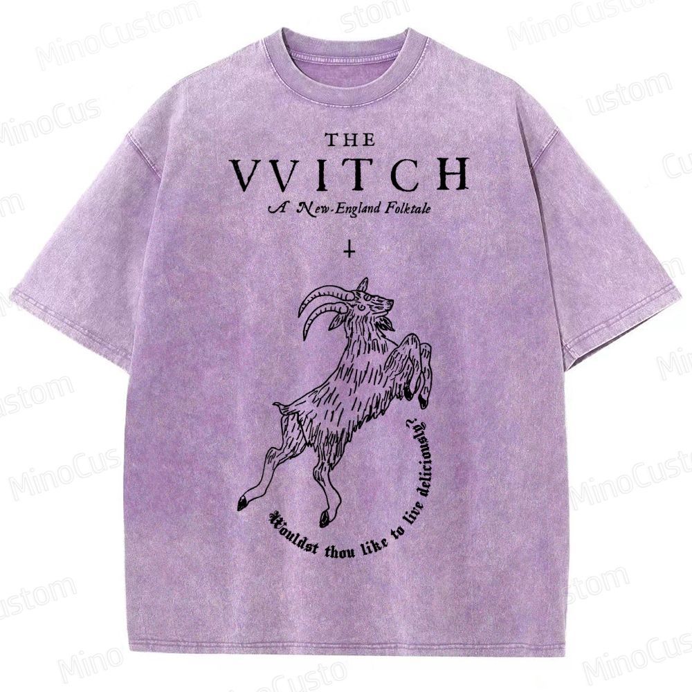 Wouldst Thou Like To Live Deliciously? Washed T-Shirt