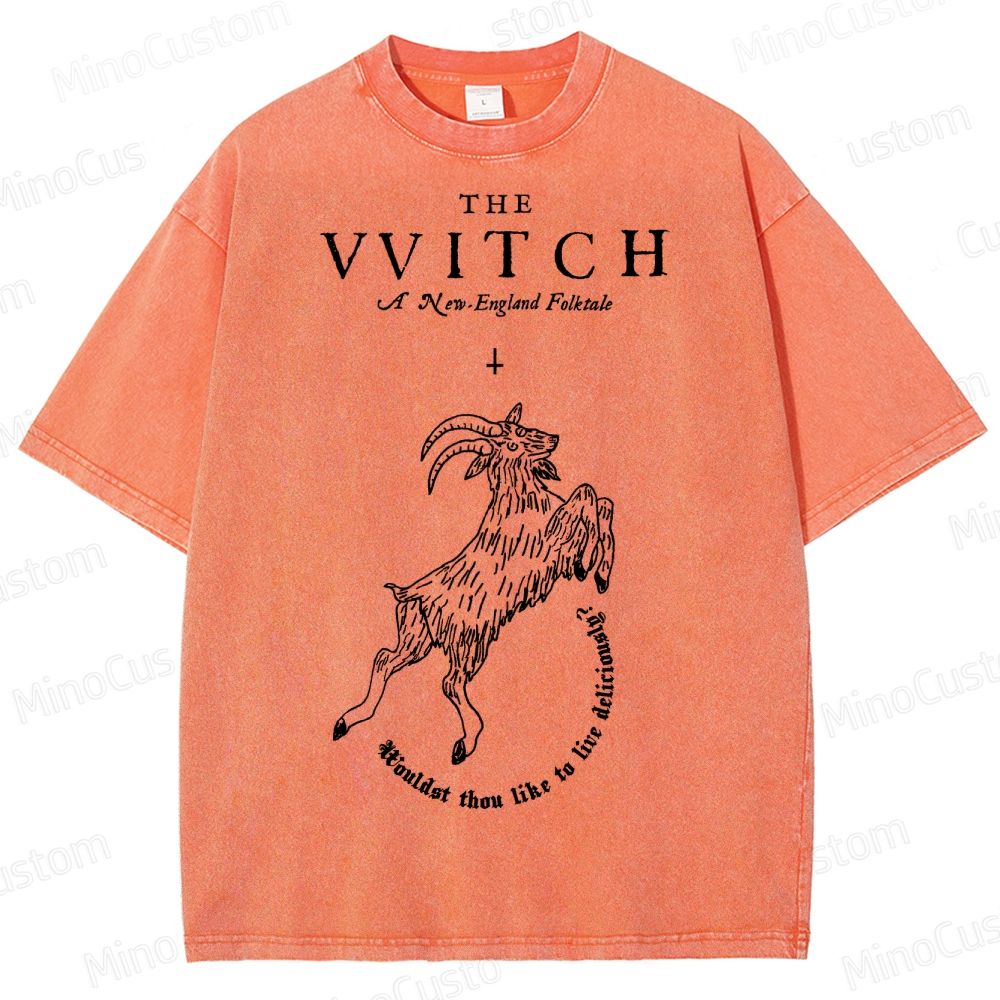 Wouldst Thou Like To Live Deliciously? Washed T-Shirt
