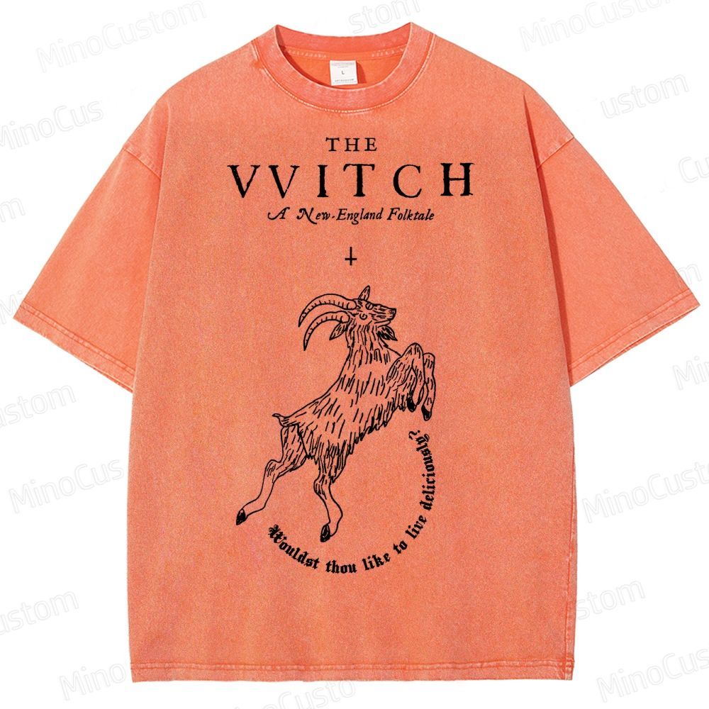 Wouldst Thou Like To Live Deliciously? Washed T-Shirt