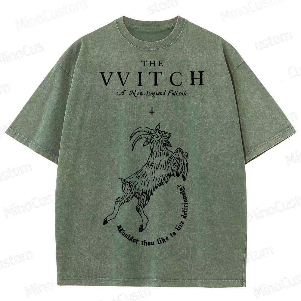 Wouldst Thou Like To Live Deliciously? Washed T-Shirt