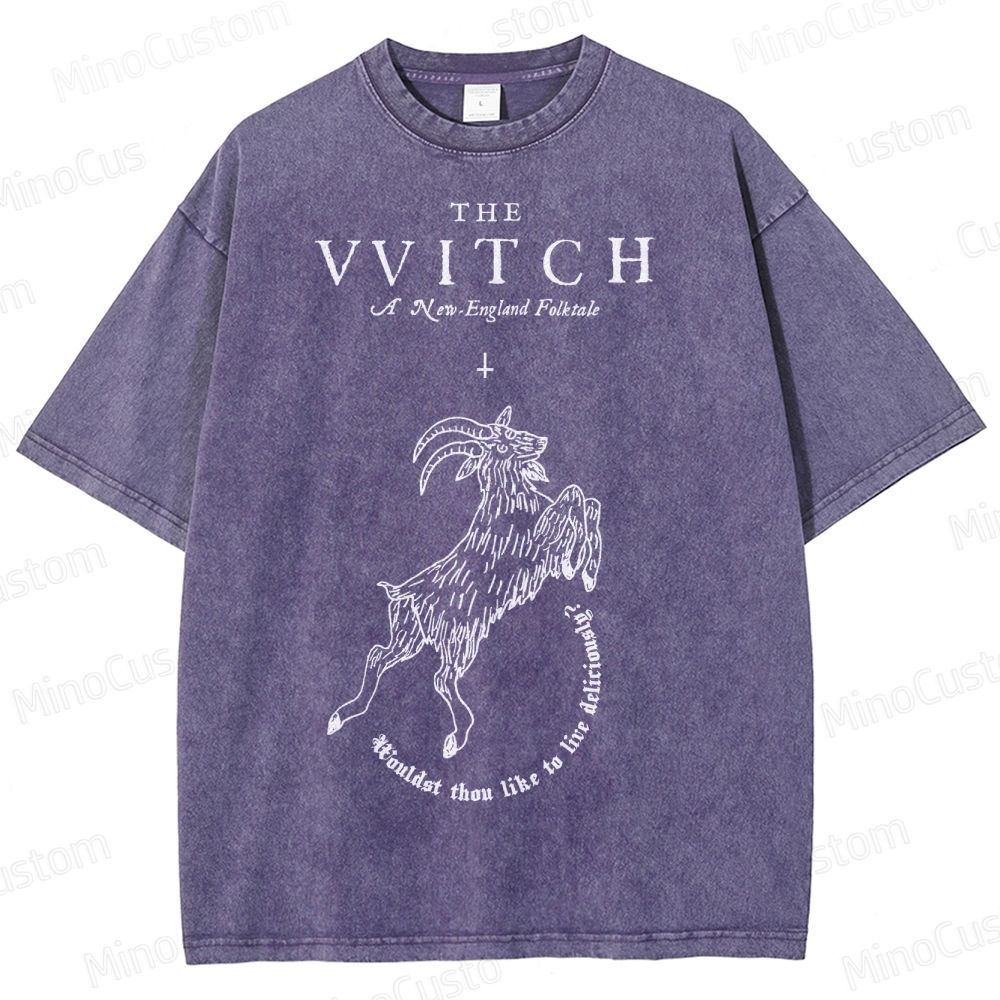 Wouldst Thou Like To Live Deliciously? Washed T-Shirt