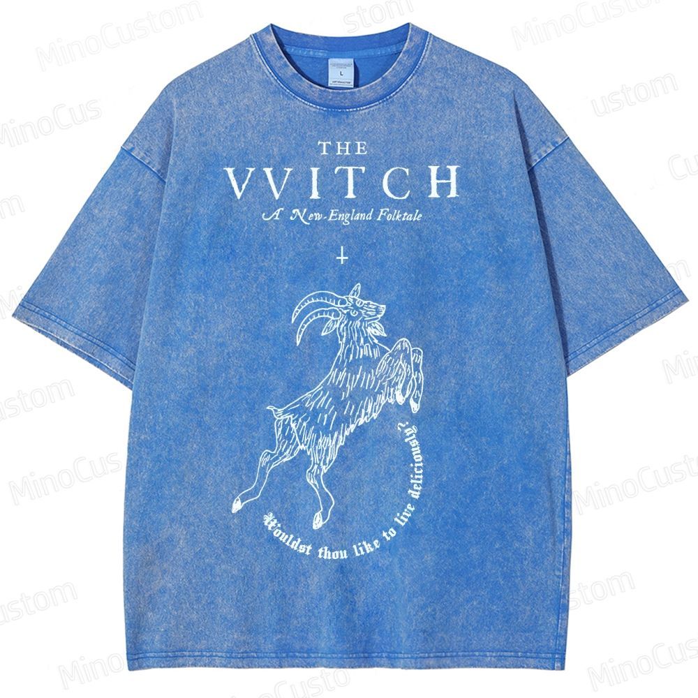 Wouldst Thou Like To Live Deliciously? Washed T-Shirt