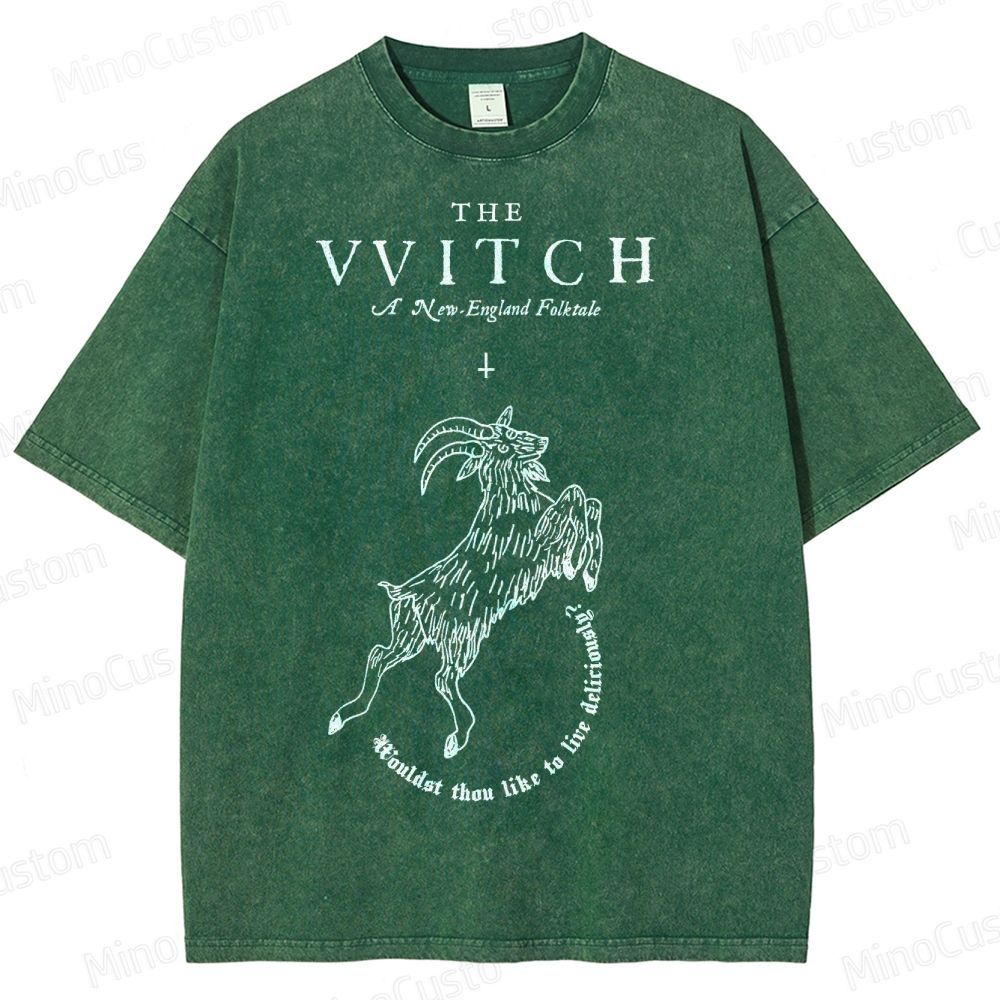 Wouldst Thou Like To Live Deliciously? Washed T-Shirt
