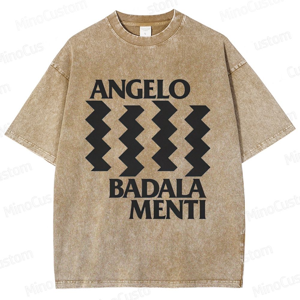 Angelo Badalamenti Graphic Washed T - Shirt