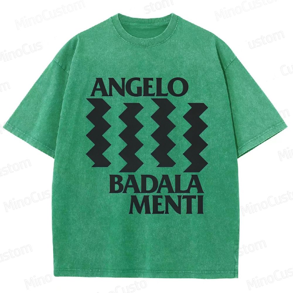 Angelo Badalamenti Graphic Washed T - Shirt