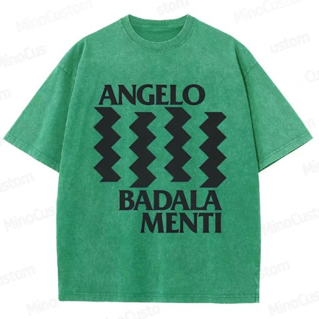 Angelo Badalamenti Graphic Washed T - Shirt