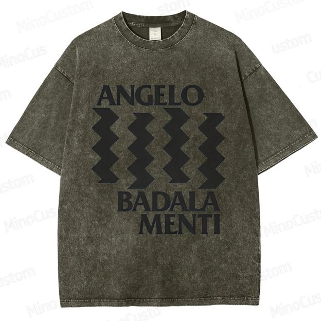 Angelo Badalamenti Graphic Washed T - Shirt