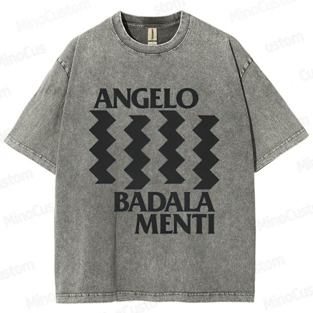 Angelo Badalamenti Graphic Washed T - Shirt