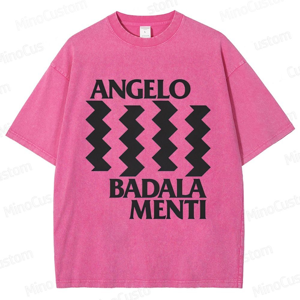 Angelo Badalamenti Graphic Washed T - Shirt