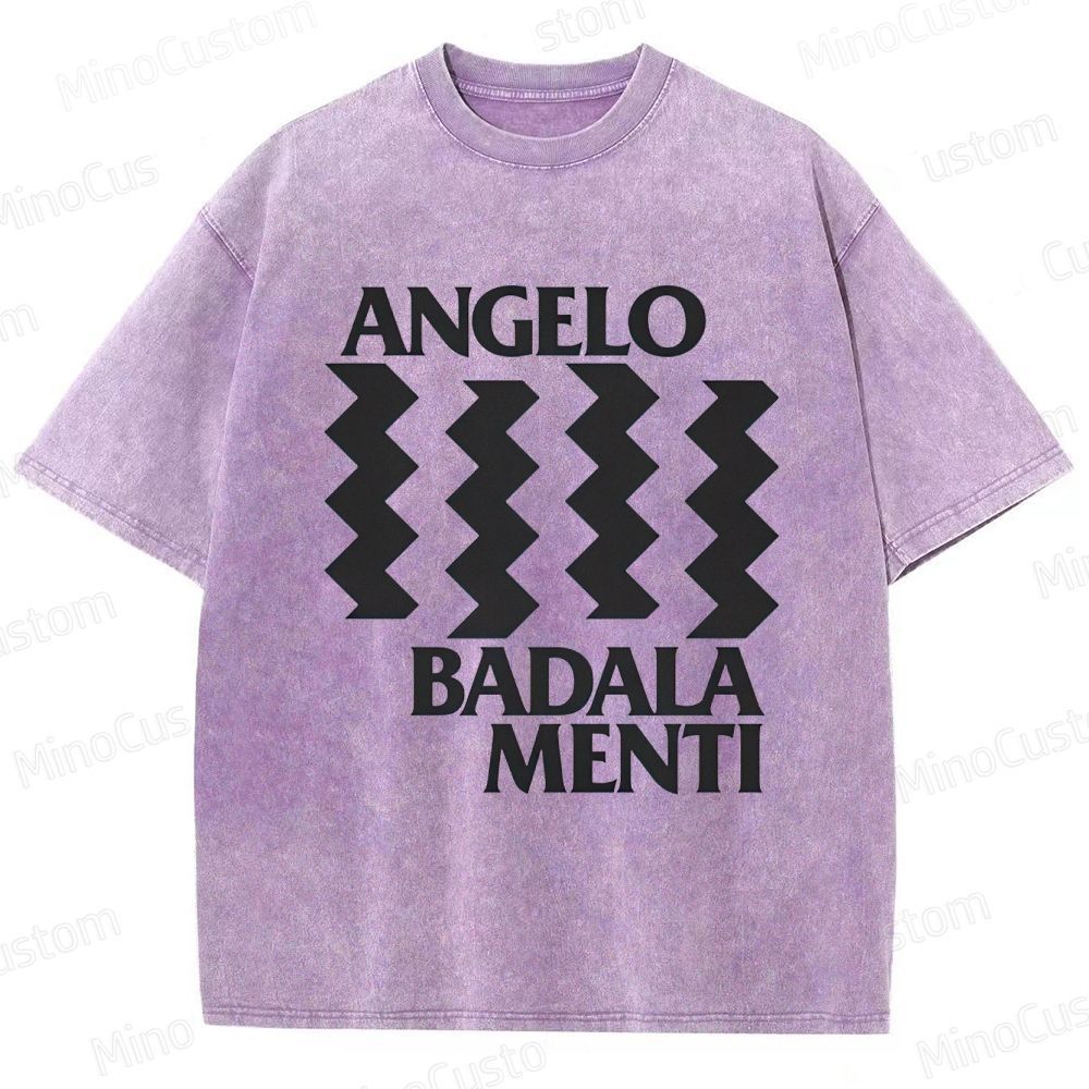 Angelo Badalamenti Graphic Washed T - Shirt