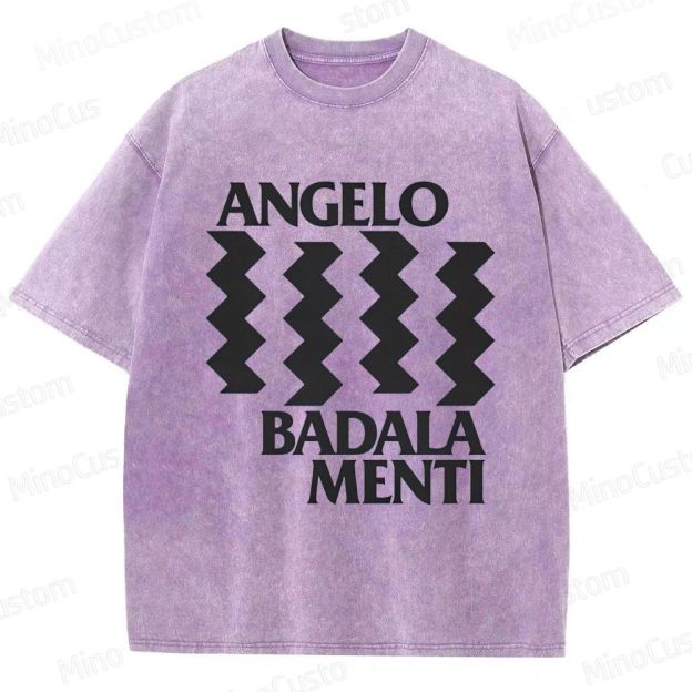Angelo Badalamenti Graphic Washed T - Shirt