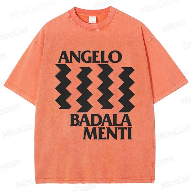 Angelo Badalamenti Graphic Washed T - Shirt