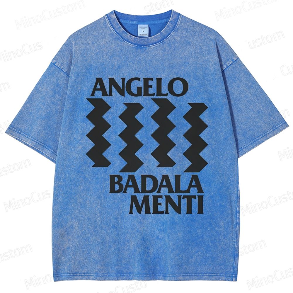 Angelo Badalamenti Graphic Washed T - Shirt