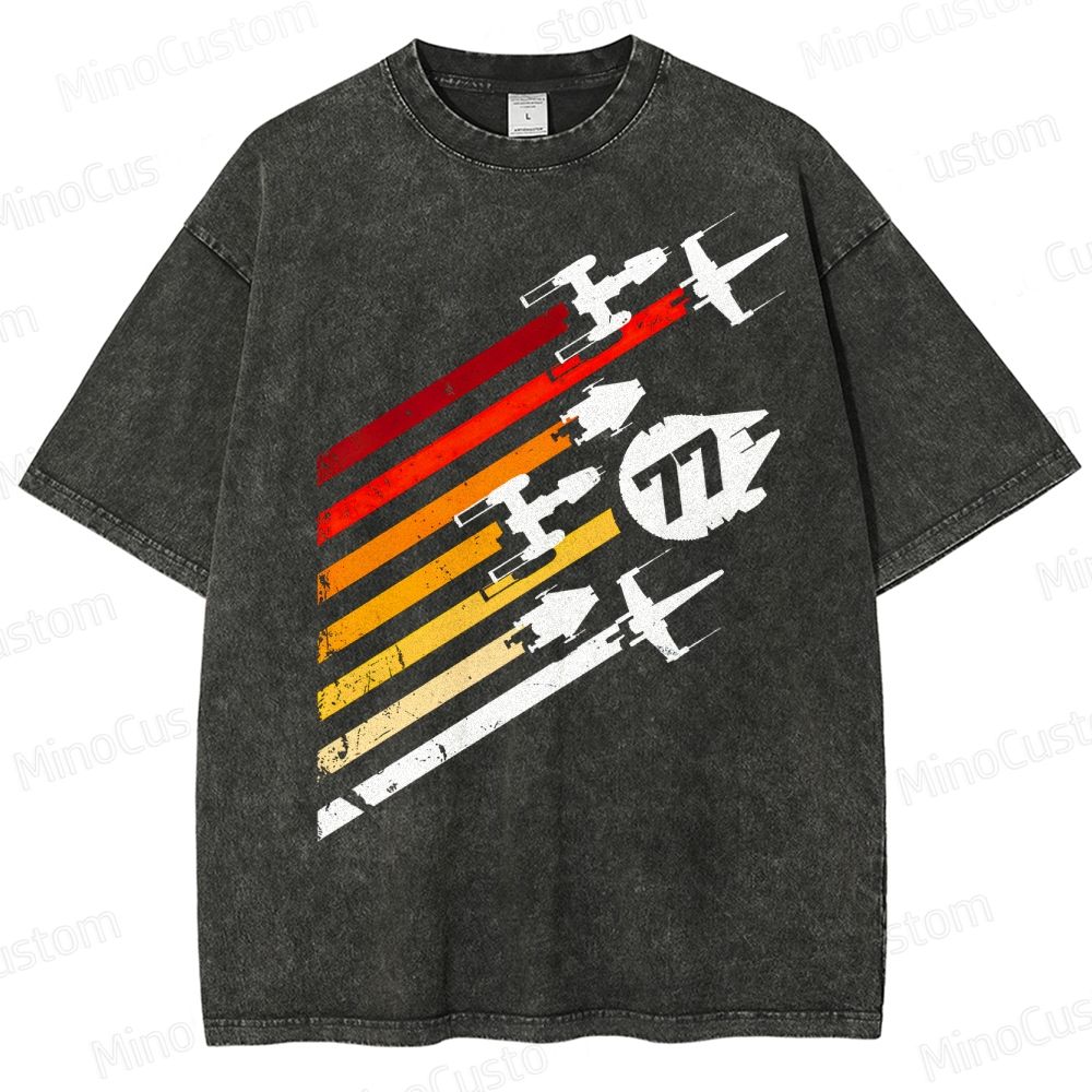 Retro Wars Vintage Washed T-Shirt