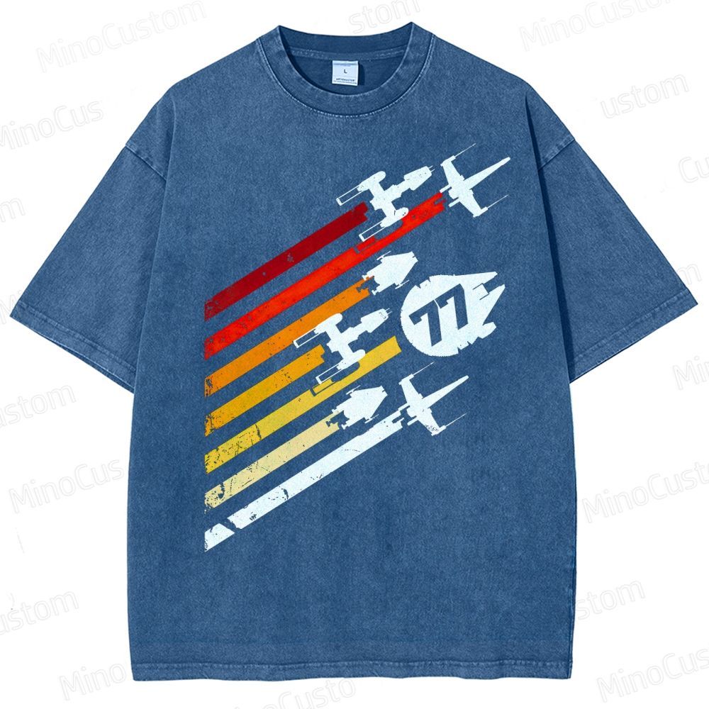 Retro Wars Vintage Washed T-Shirt