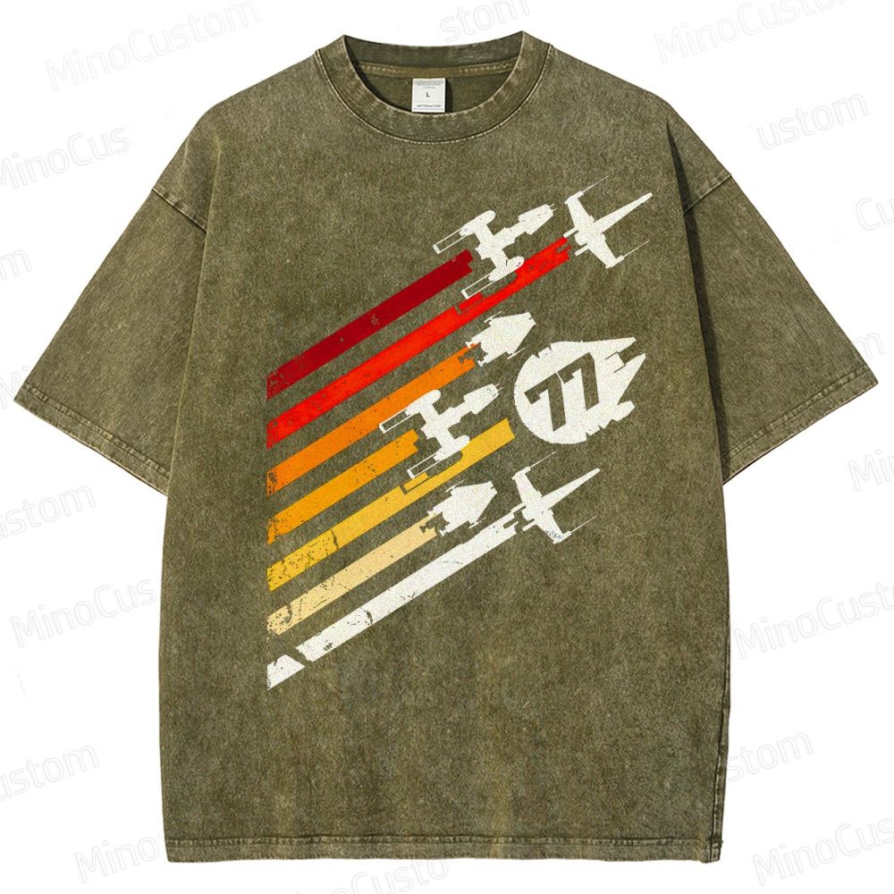 Retro Wars Vintage Washed T-Shirt