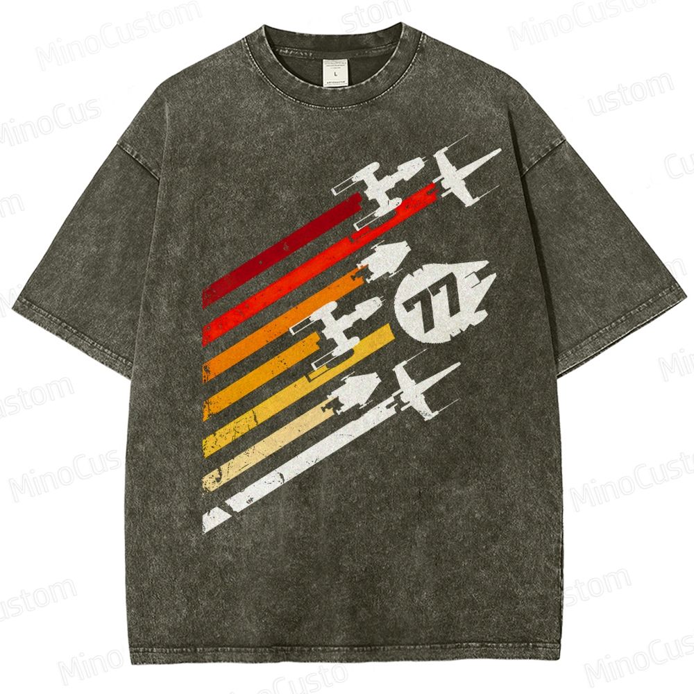Retro Wars Vintage Washed T-Shirt