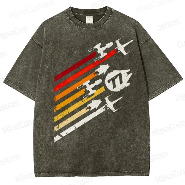 Retro Wars Vintage Washed T-Shirt