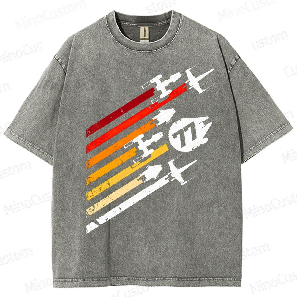 Retro Wars Vintage Washed T-Shirt