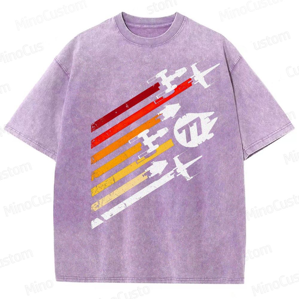 Retro Wars Vintage Washed T-Shirt