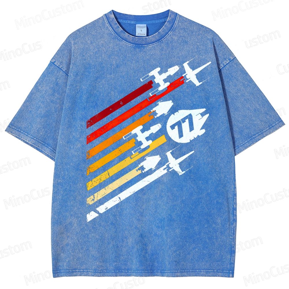 Retro Wars Vintage Washed T-Shirt